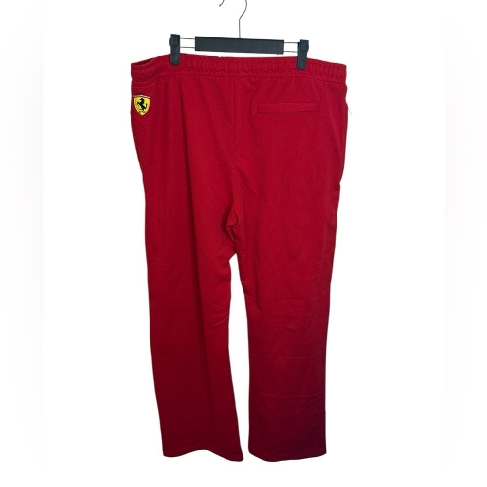 Scuderia Ferrari Men’s Red Drawstring Track Pants